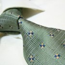 100% silk green tie SW2769
