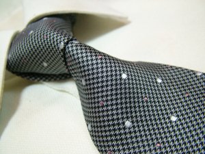 100% silk grey tie SW2776
