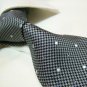 100% silk grey tie SW2776