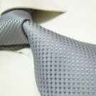 100% silk silver necktie SW2793