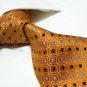 100% silk necktie SW2798,orange check
