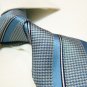 100% silk necktie SW2800,blue stripe