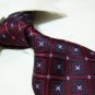100% polyester red tie PL08,extra-long
