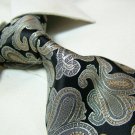 100% polyester tie PL10,extra-long paisley styple