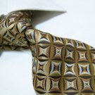 100% polyester golden tie PL22,extra-long
