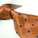 100% Silk Orange Tie SW2879