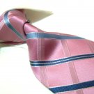 100% Silk Tie SW2883,Pink check