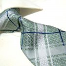 100% Silk Green check Tie SW2895