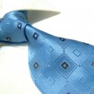 100% Silk Tie SW2900,Blue check
