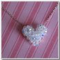 Puffy Heart Necklace - Small