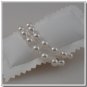 Double Crystal and Pearl Bracelet
