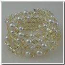 Stacked Crystal Wrap Bracelet