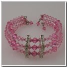 Tripe Row Wrap Bracelet