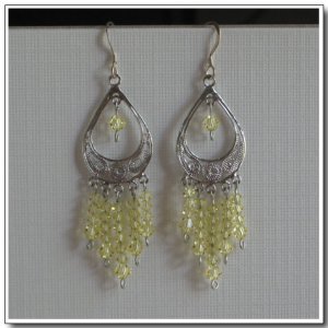 Teardrop Chandelier Earrings