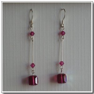 Straight Cube Earrings