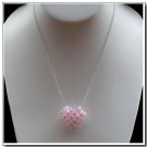 Puffy Heart Necklace - Large/Dual Color