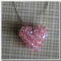 Puffy Heart Necklace - Large/Dual Color