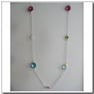Rainbow Candy Opera Necklace