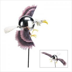 Soaring Eagle Garden Stake Pair