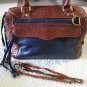 Rebecca Minkoff Royal / Brown Basketweave MAM