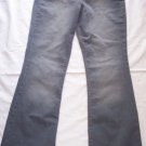 NWT LEI gray washed Stretch Lowboy lowrise jeans 13 12