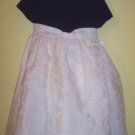 NWT Green Dog ivory & navy holiday twirly dress layered skirt SZ 4 4T $65