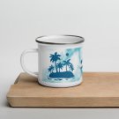Palm Trees Coffee Tea Hiking Adventure Mug #EMPT003