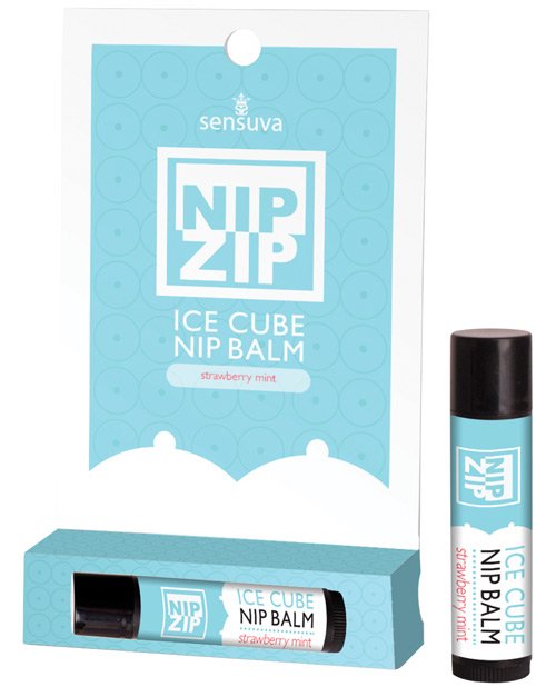 Sensuva Nip Ip Ice Cube Nip Balm Strawberry Mint