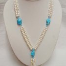 Shining Sea Pearl Beads Beautiful String Necklace