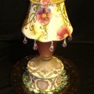 "Vintage Garden" ~ Re-purposed ,Upcycled Candle Holder VG1