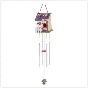 DINER BIRDHOUSE WINDCHIME