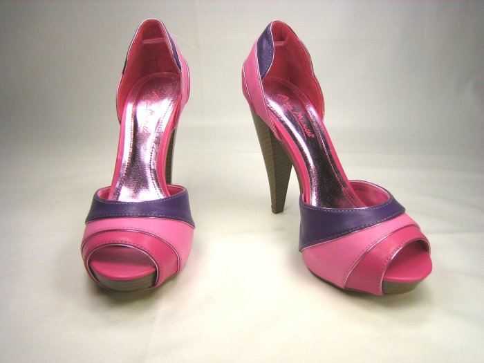 anne michelle platform pumps