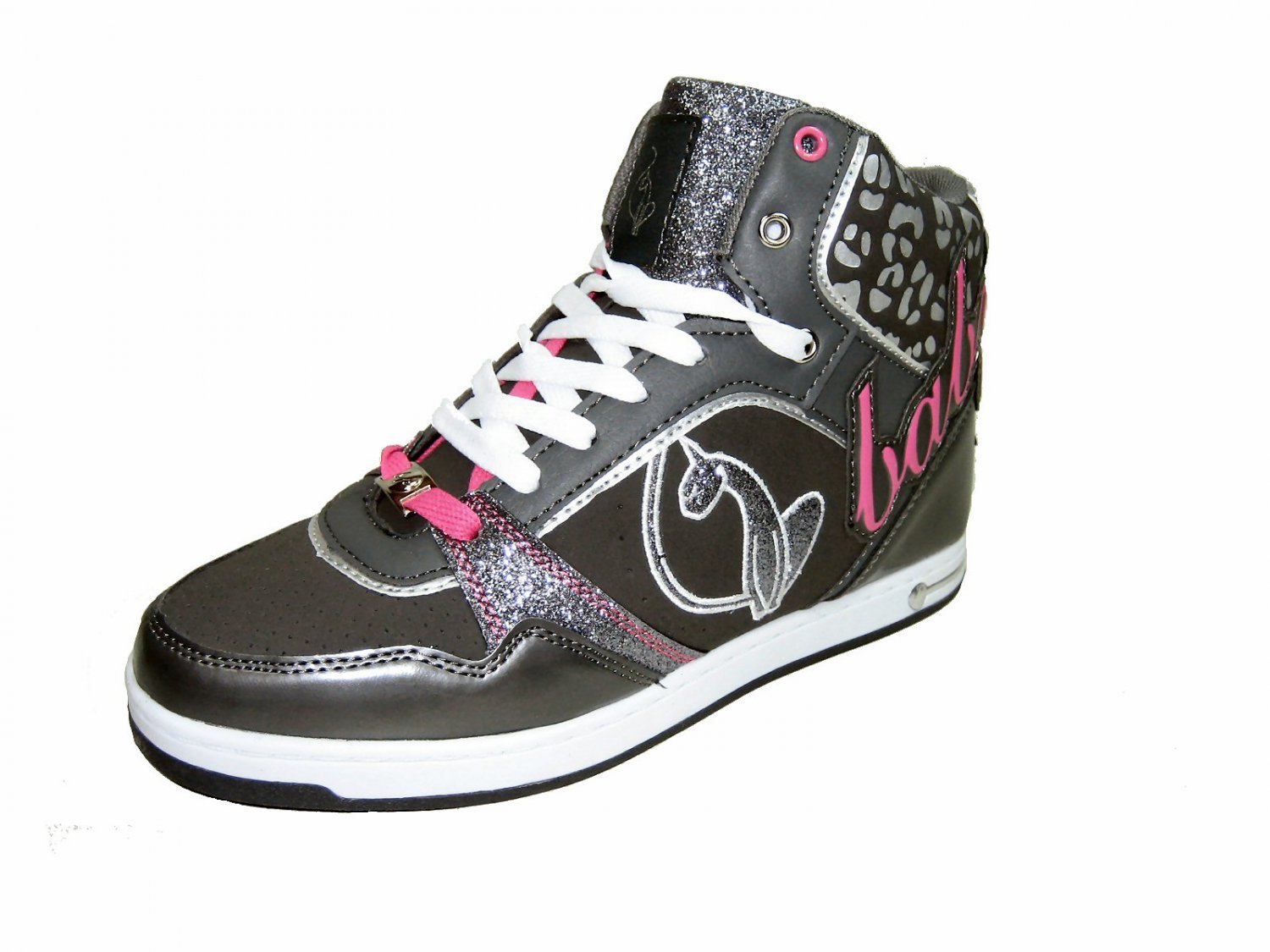Baby Phat Lana women�s athletic comfort flats lace high