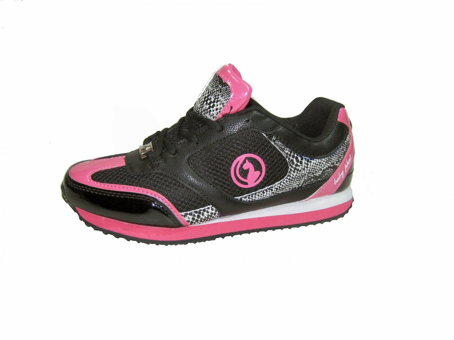 Baby Phat Fallon women�s athletic comfort flats lace up