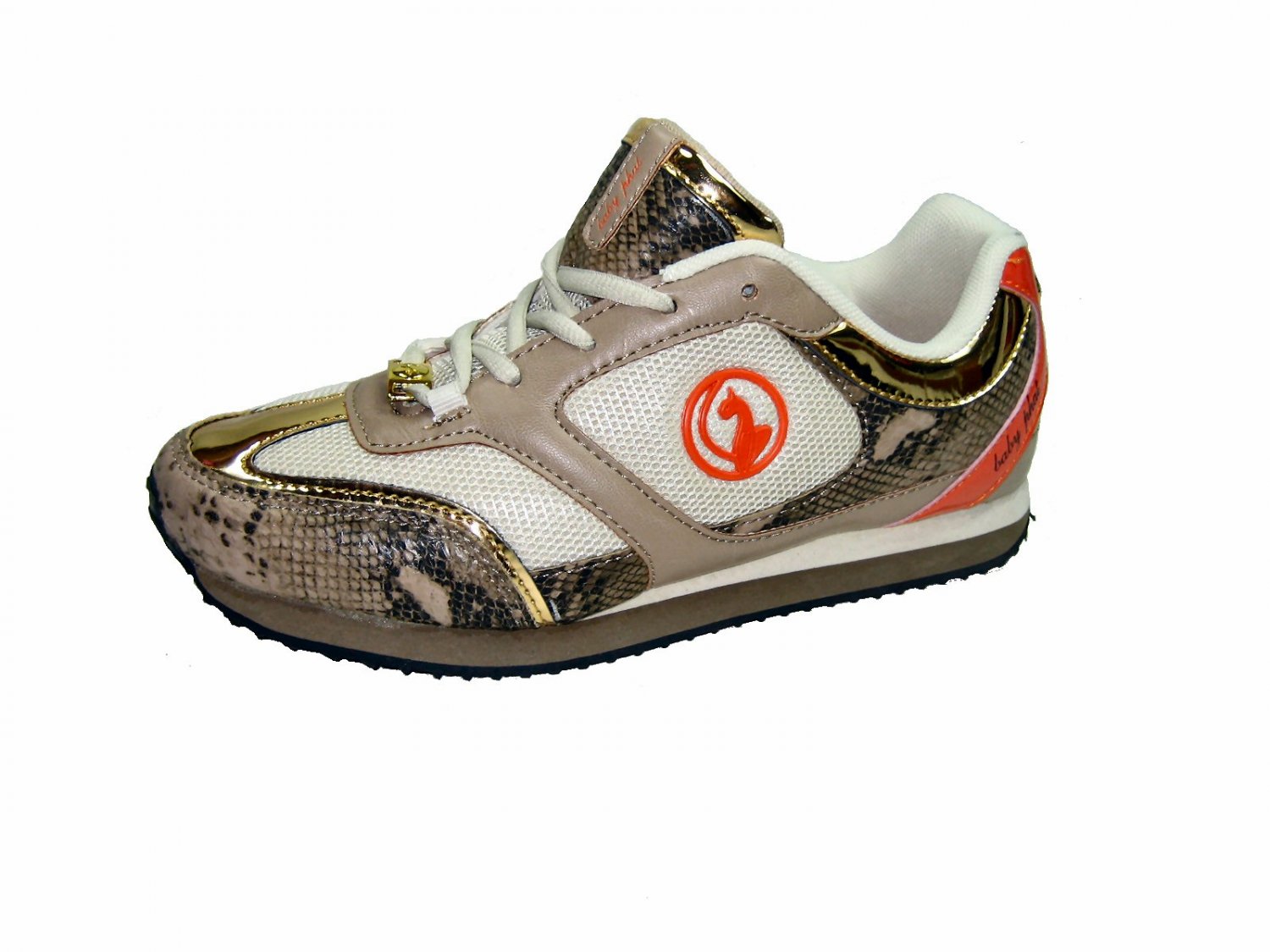 Baby Phat Fallon women�s athletic comfort flats lace up