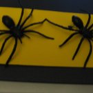 Black Spider Earrings Post Halloween Club School Scary