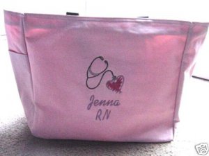 Personalized Nurse RN LPN BSN Tote Duffle Bag