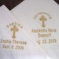 Personalized Baby Baptism Christening Fleece Blanket