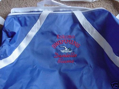 Personalized Swimming Swimmer Swim Team Duffle Bag