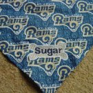 PERSONALIZED St. Louis Rams DOG/CAT  PET BANDANA Scarf
