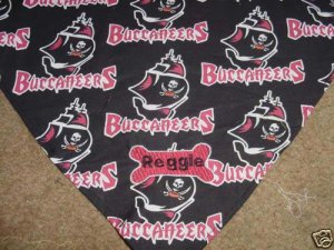 PERSONALIZED Tampa Bay Buccaneers DOG PET BANDANA Scarf