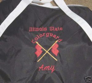 Personalized Girls ColorGuard WinterGuard Duffle Bag