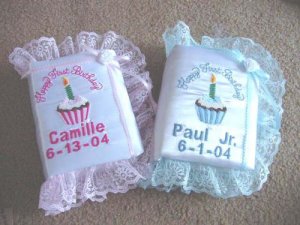 Personalized Babys Happy First 1st Birthday Photo Album