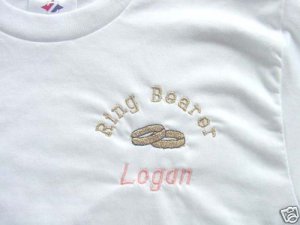 Personalized Rehearsal boys Toddler Ring Bearer T-shirt