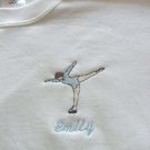 Personalized Ice Figure Skating Skate Sweatshirt Adult