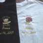Bride Groom T-Shirts Set Personalized Wedding Bridal