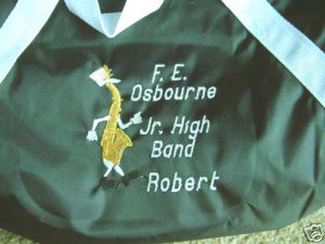 Marching Band Saxophone Instruments Duffle Bag