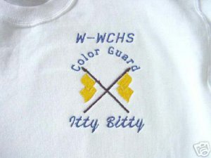 Personalized Colorguard Winterguard Flags Twirl Shirt
