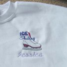 Personalized Ice Figure Skating Skate  Sweat Adult