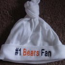 Chicago Bears Football Baby Infant Newborn Knotted Hat